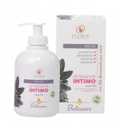 INTIMNO MILO ŽAJBELJ, ZA PO 50. LETU, ŽENSKE V MENOPAVZI, 250 ML, PH 4,0-4,5