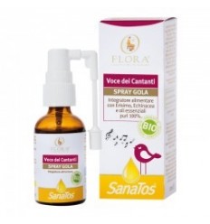 BIO SANATOS HRIPAVČEK, 30 ml, pršilo, proti hripavosti in nižanju glasu, stresu
