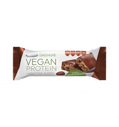 PAKT VEGANSKE PROTEINSKE PLOŠČICE KAKAVOVA SEMENA 28 kosov po 40 g