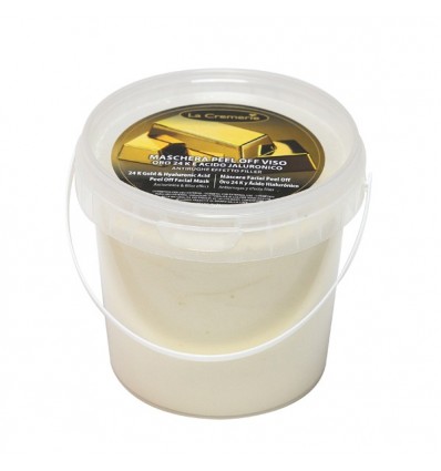 Peel off maska 24 K ZLATO in HIALURONSKA KISLINA (500 ml)